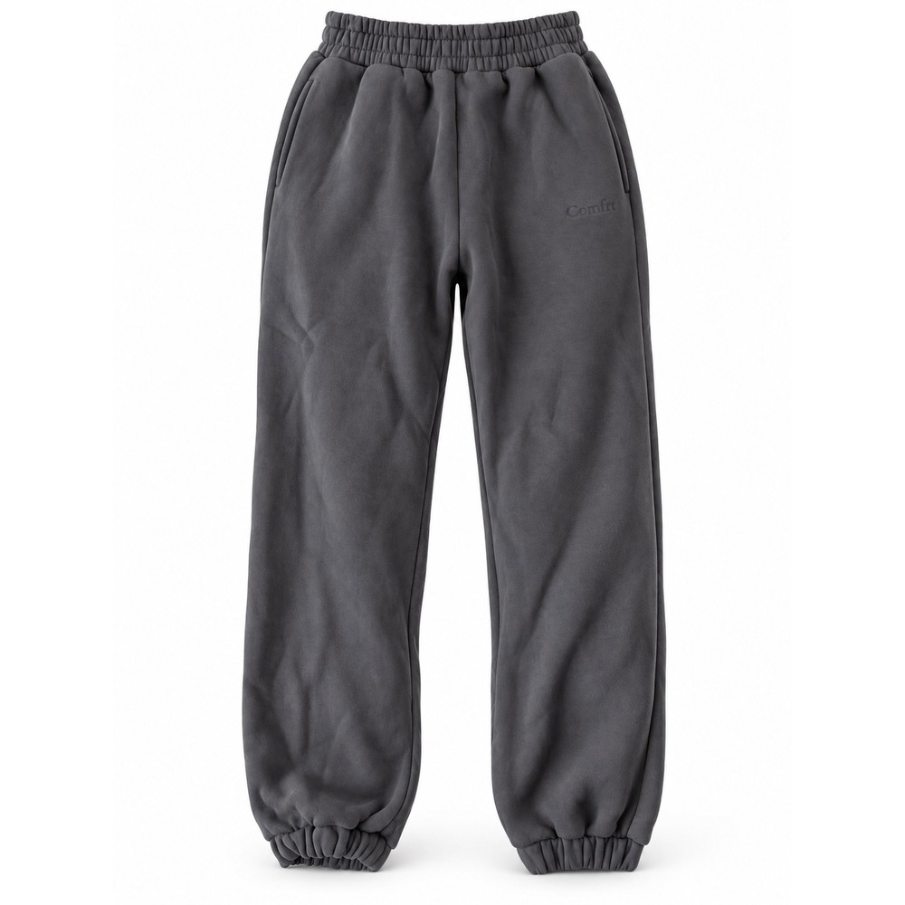 Comfrt Cloud Fleece Joggers Sweatpants Womens Size Medium Charcoal Grey